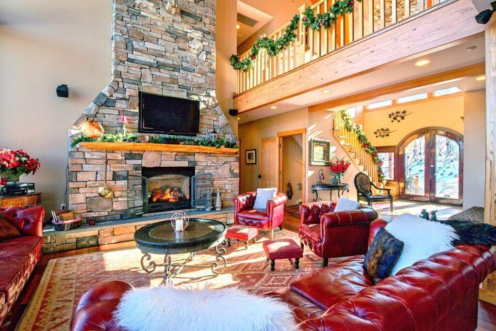 The Glen House -9 Bdrm Estate Sleep 26 Movie Theater,Pool,Golf,Ski Newry Exterior foto